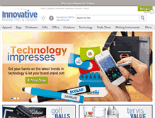 Tablet Screenshot of innovativemarketinganddesign.com